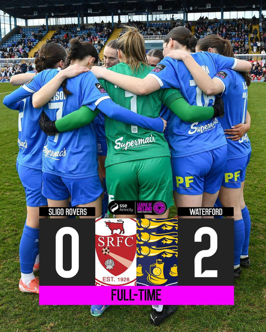 Match Report: Sligo Rovers 0 Blues 2