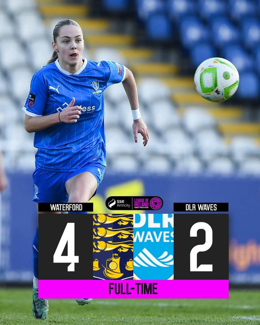 Match Report: Blues 4 DLR Waves 2
